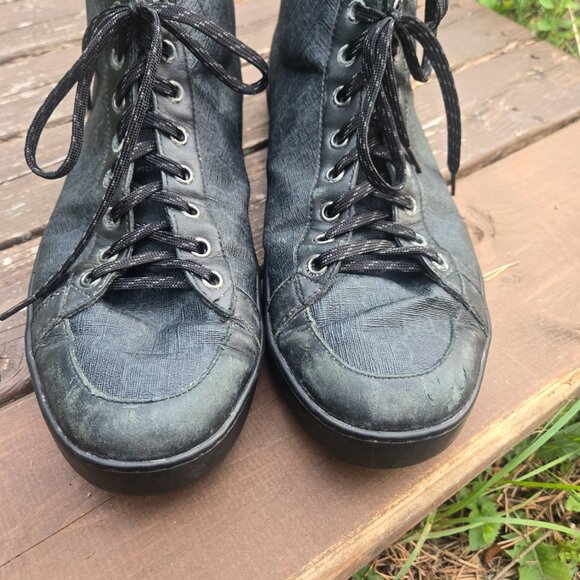 Gucci Brooklyn GG Hightop Mens Shoes - Picture 2 of 8